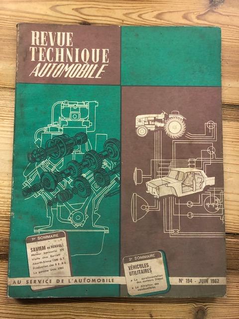 Revue Technique Automobile. 194, Saviem et Renault