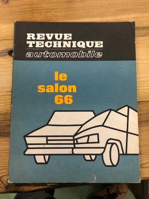 Revue Technique Automobile Le salon 66