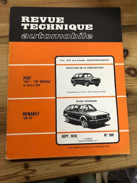 RTA 359 Fiat 127, Renault 30