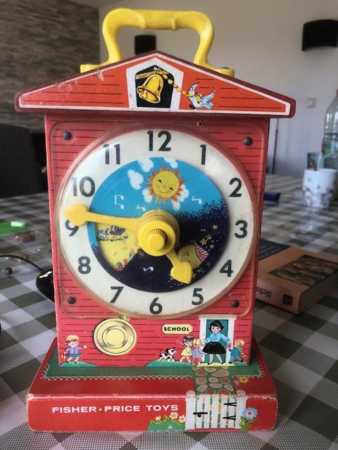Fisher Price learning clock