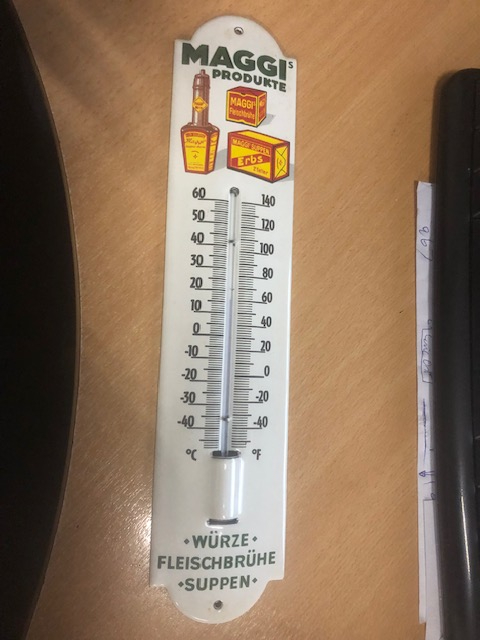 Emaille thermometer Maggi REPRO