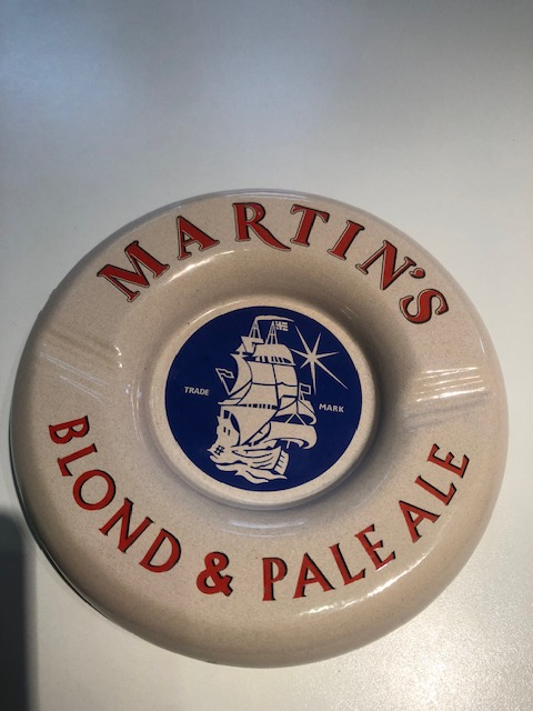 Grote asbak Martin's Blond and Pale Ale