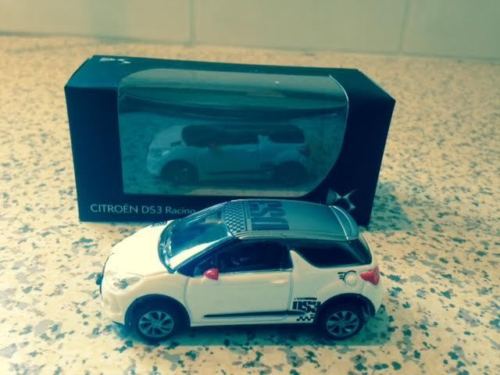 Norev citroën 1/64 , DS3 Racing Wit, Mint in box, 3 inch