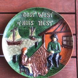 Assiette en terre cuite Flamande Oost West Thuis best
