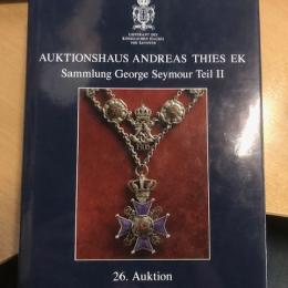 Catalogue Andreas Thier vente militaria
