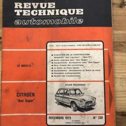 Revue Technique Automobile 330, Citroën Ami Super