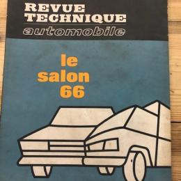 Revue Technique Automobile. Le Salon 66