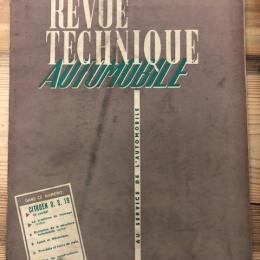 Revue Technique Automobile. 134, Citroën DS 19