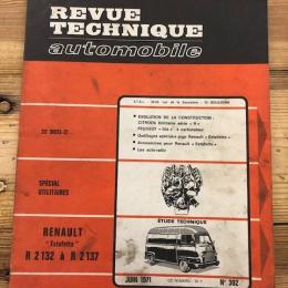 Revue Technique Automobile. 302, Renault R 2132 à R 2137
