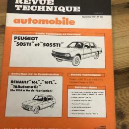 RTA 403, Peugeot 505, Renault 16