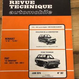 RTA 357, Renault 5, Fiat 131 Mirafiori