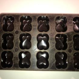 Chocoladevorm bakeliet 15 pralines (6)