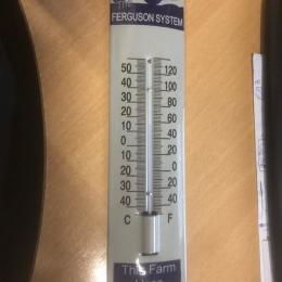 Thermomètre émaillée Fergusson system REPRO