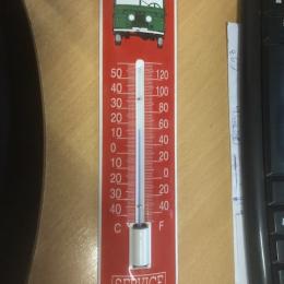 Emaille thermometer Land Rover REPRO