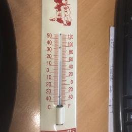 Emaille thermometer Lambretta REPRO