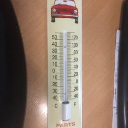 Emaille thermometer Triumph TR6 REPRO