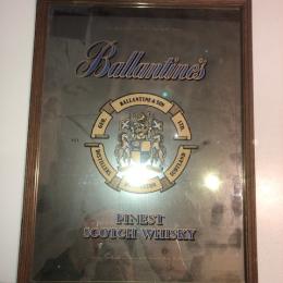 Miroir Ballantines finest Scotch Whisky